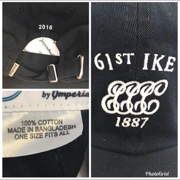 NWT 61st Ike Championship Baseball Cap Navy Blue - Picture 7 of 7